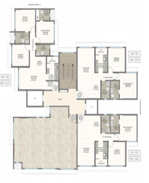 Kolte Patil Santacruz East 2BHK Plan