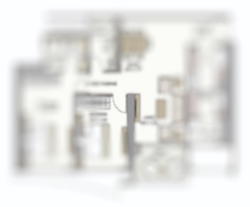 Kolte Patil Sinhagad Road 2BHK Plan